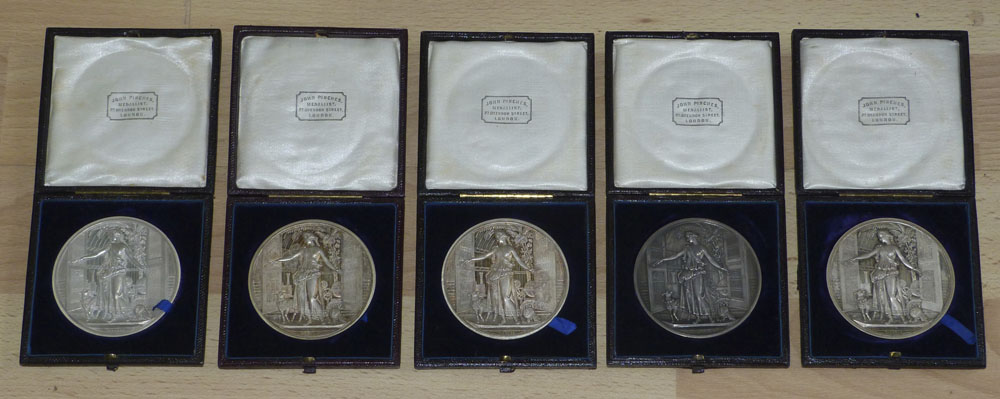 P1080554 - Crystal Palace medal set obverse