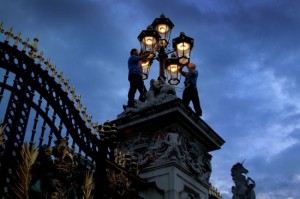 Sugg Gas Lights at Buckingham Palace
