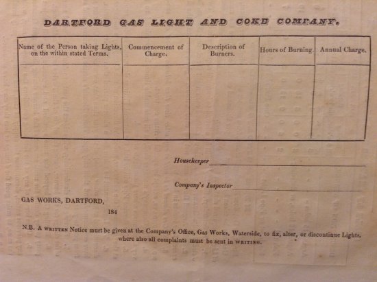 Dartford charges, rear 1840's
