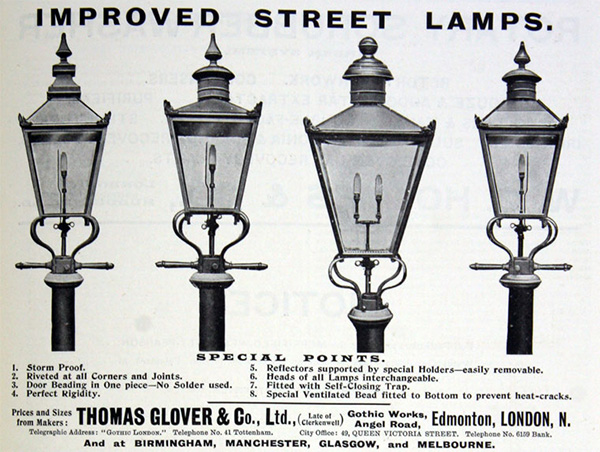 Victorian era on sale gas lamp